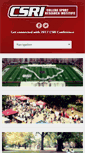 Mobile Screenshot of csriconference.org